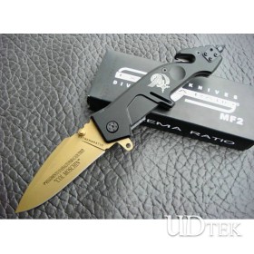 OEM EXTREMA RATIO MF2 GOLDEN FOLDING KNIFE UDTEK00179